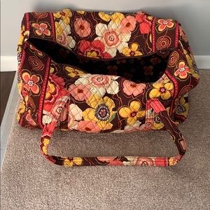 Large gently used Vera Bradley duffel bag